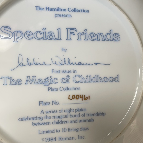 Roman Inc. Hamilton collection Special Friends Pl - Picture 4 of 4